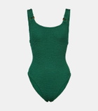 Hunza G Domino shirred swimsuit