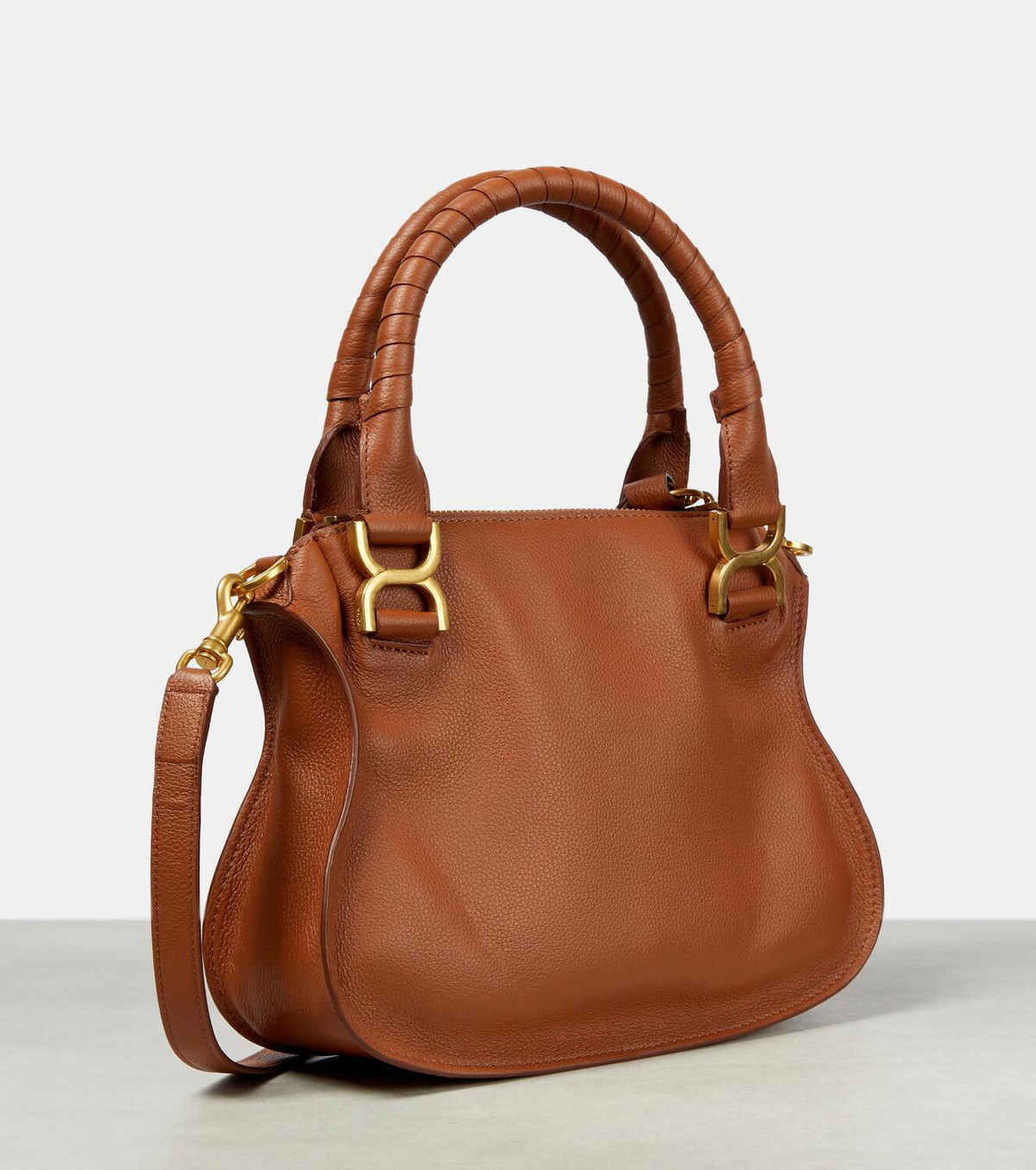 Chloé Marcie Small leather tote bag Chloe