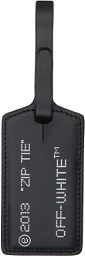Off-White Black Zip Tie Keychain