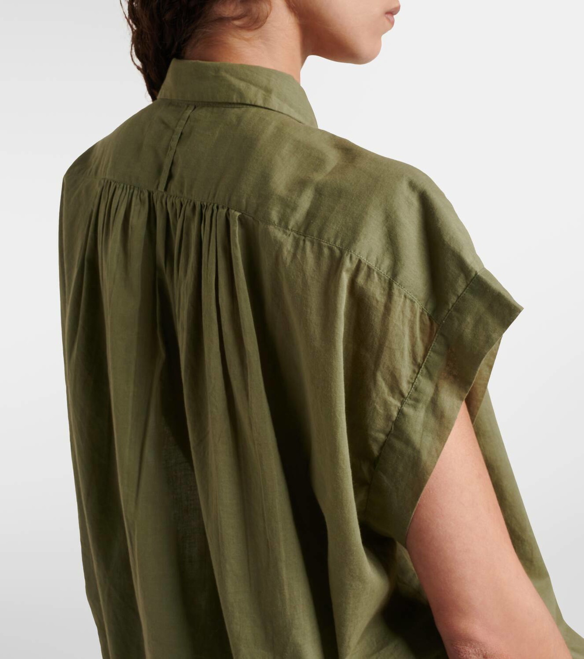 Nili Lotan Normandy cotton blouse