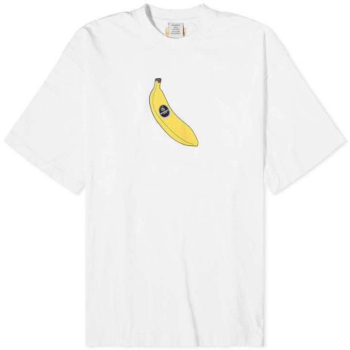 Photo: Vetements Men's Banana T-Shirt in White
