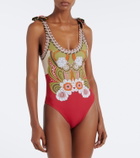 La DoubleJ Printed swimsuit