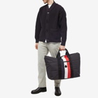 Moncler Men's Bohdan Tricolore Weekend Bag in Black