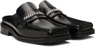 Martine Rose Black Square Toe Mules
