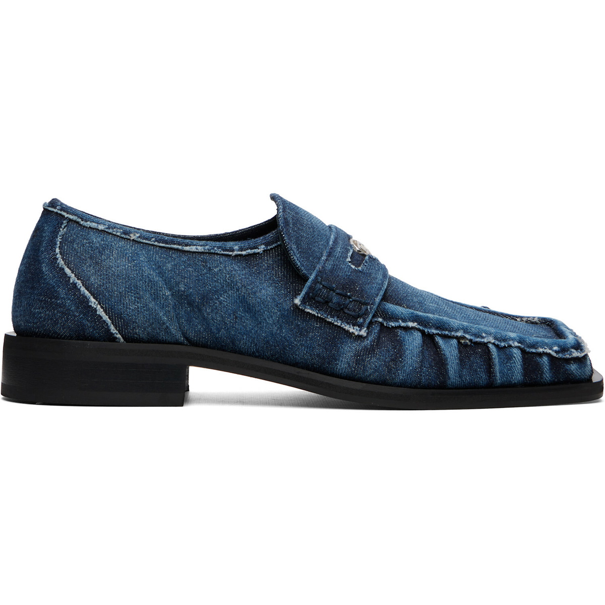 Diesel Blue D-Amber Denim Loafers