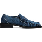 Diesel Blue D-Amber Denim Loafers