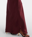 Nili Lotan Cami silk charmeuse gown