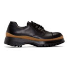 Prada Black Cap Toe Derbys