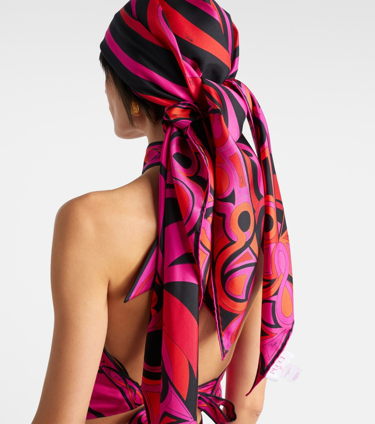 Pucci Iride silk twill scarf
