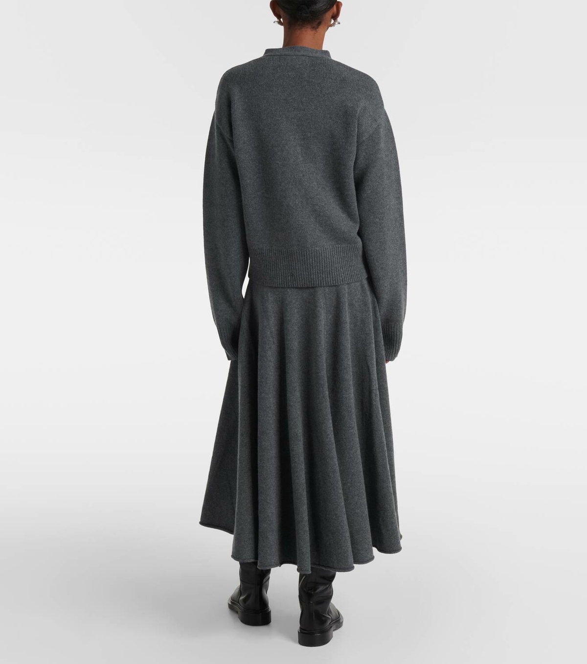 EXTREME CASHMERE / N°309 CLOVER - Felt n° 309 Clover Cardigan – Felt – La Garçonne