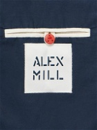 Alex Mill - Mill Cotton and Linen-Blend Blazer - Blue
