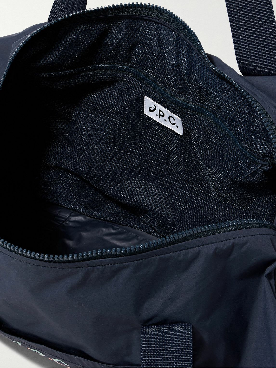A.P.C. - ASICS Logo-Print Shell Duffle Bag