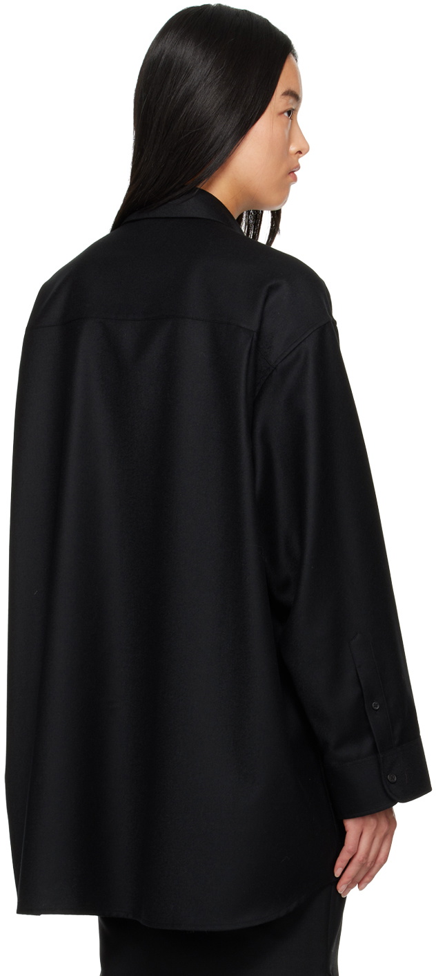 The Row Black Caroline Shirt The Row