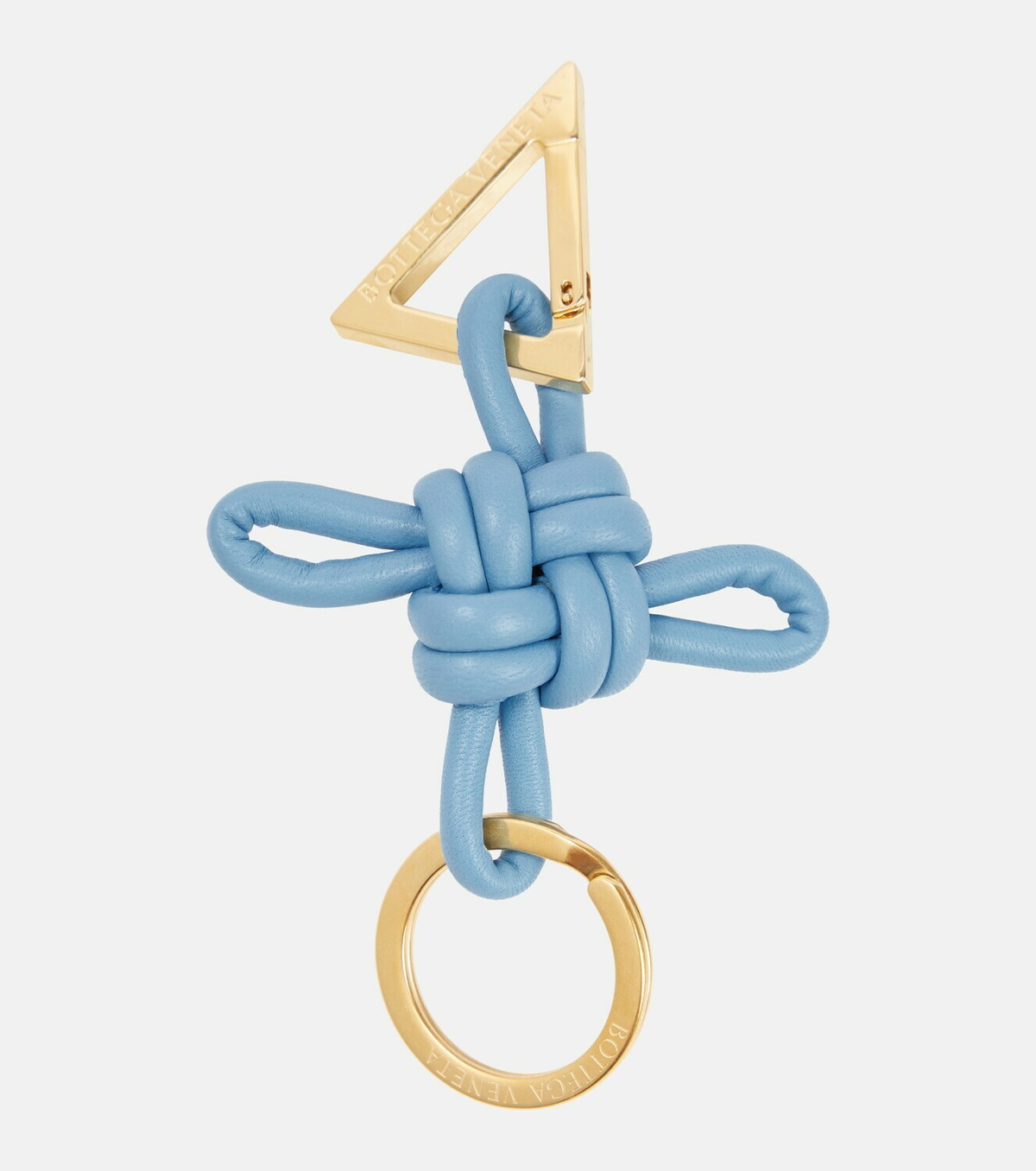 Bottega Veneta - Knotted leather keyring