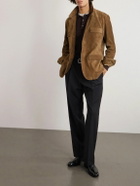 TOM FORD - Suede Jacket - Brown