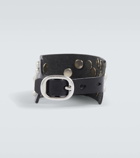 Our Legacy Star Fall leather bracelet