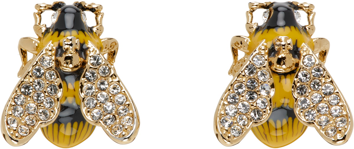 Vivienne Westwood Gunmetal Marybeth Earrings Vivienne Westwood