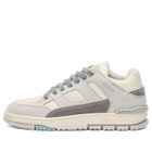 Axel Arigato Men's Area Lo Sneaker in Grey/Dark Grey