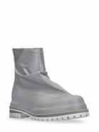 424 Marathon Metallic Lycra Zipped Boots