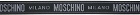 Moschino Black Jacquard Logo Belt
