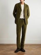 Massimo Alba - Sand Cotton-Corduroy Suit - Green