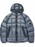 C.P. Company - Padded Quilted Ripstop Hooded Down Jacket - Blue