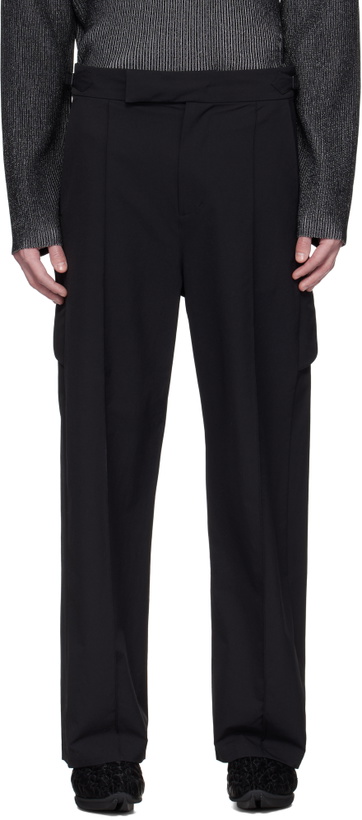 Photo: A. A. Spectrum Black Dapper Cargo Pants