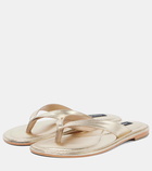 A.Emery Morgan leather sandals