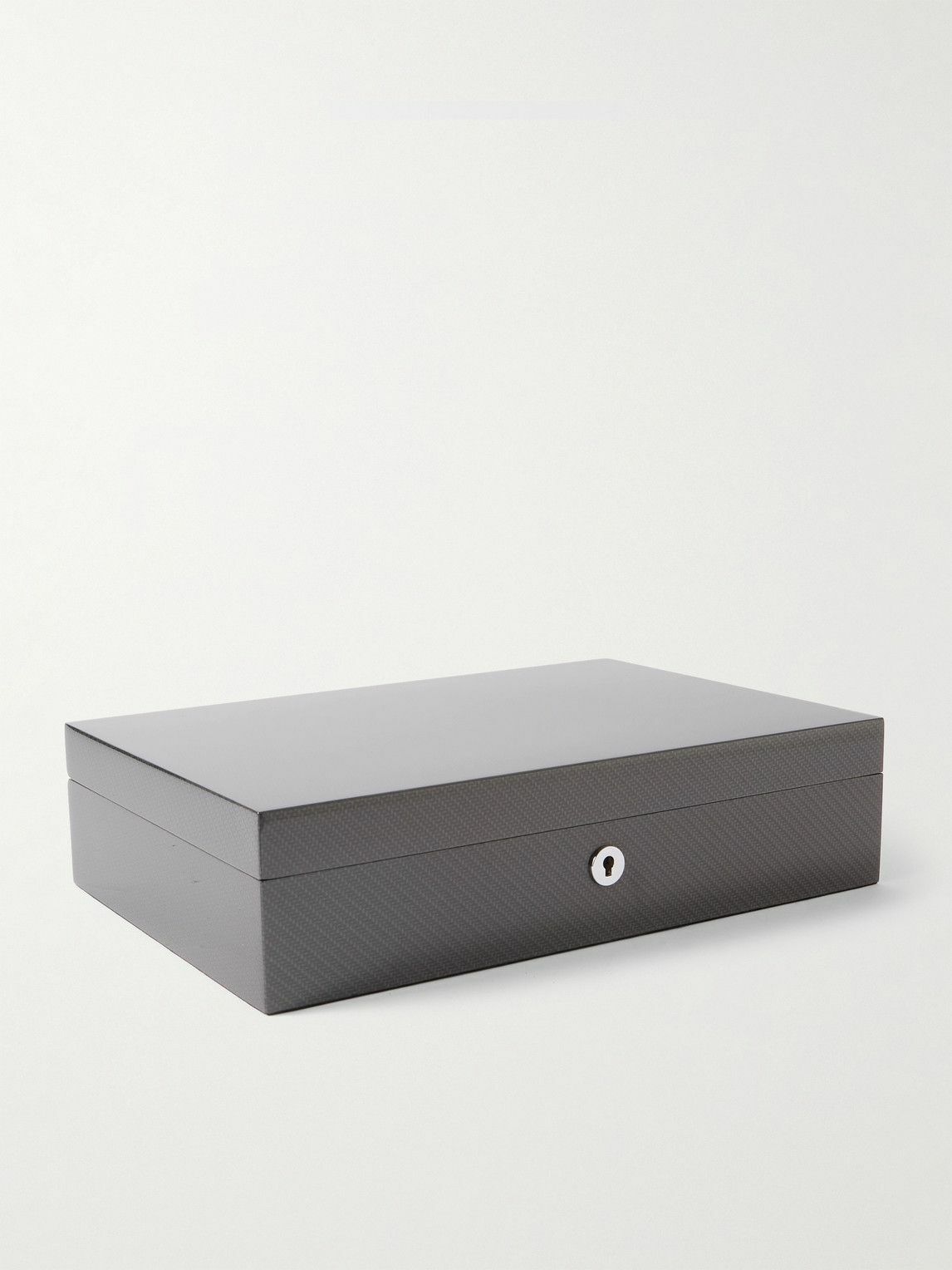 Rapport London - Carbon Fiber and Wood 8-Piece Watch Box