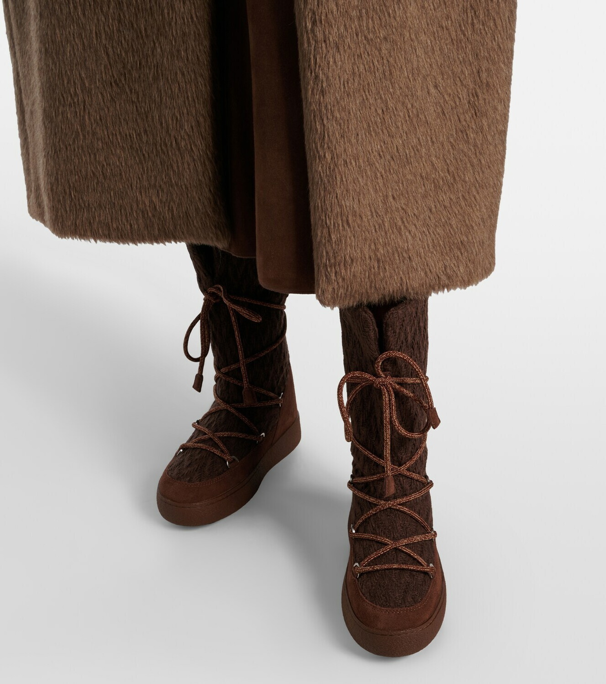 Moon Boot x Guest in Residence LTrack snow boots