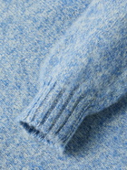 Howlin' - Shaggy Bear Brushed Wool Sweater - Blue