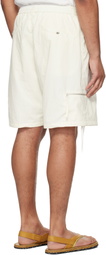 WOOYOUNGMI Off-White Zip Detail Utility Shorts