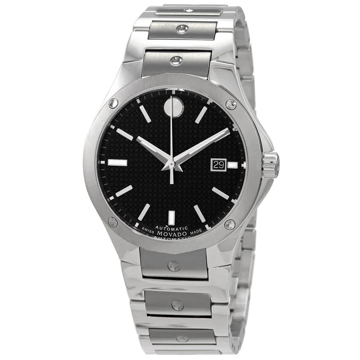 Photo: Movado SE Automatic Black Dial Mens Watch 0607551