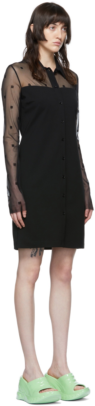Givenchy Black 4G Minidress