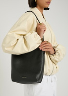 Mansur Gavriel Everyday Cabas Grained Leather Shoulder bag - Black - One Size
