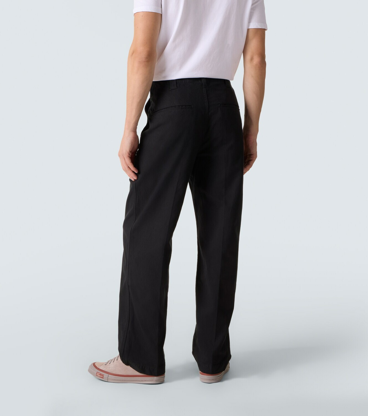 Visvim High-rise cotton chinos