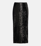 Emilia Wickstead Sequined pencil skirt