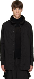 Julius Black Volcano Seamed Shirt