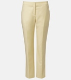 McQueen Cropped straight pants