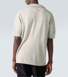 Allude Wool and cashmere polo sweater