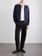 Burberry - Eddie Logo-Embroidered Cotton-Piqué Polo Shirt - White