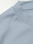 Loro Piana - Cotton-Jersey T-Shirt - Blue