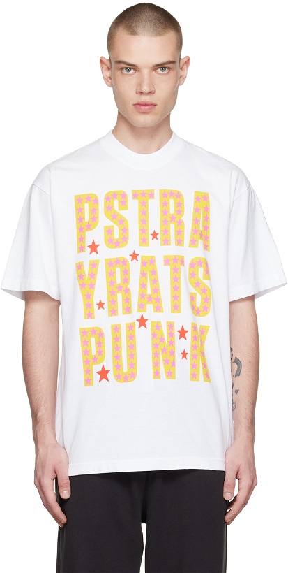 Photo: Stray Rats White Stray Punk T-Shirt