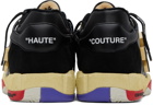 Off-White Black Puzzle Couture Sneakers