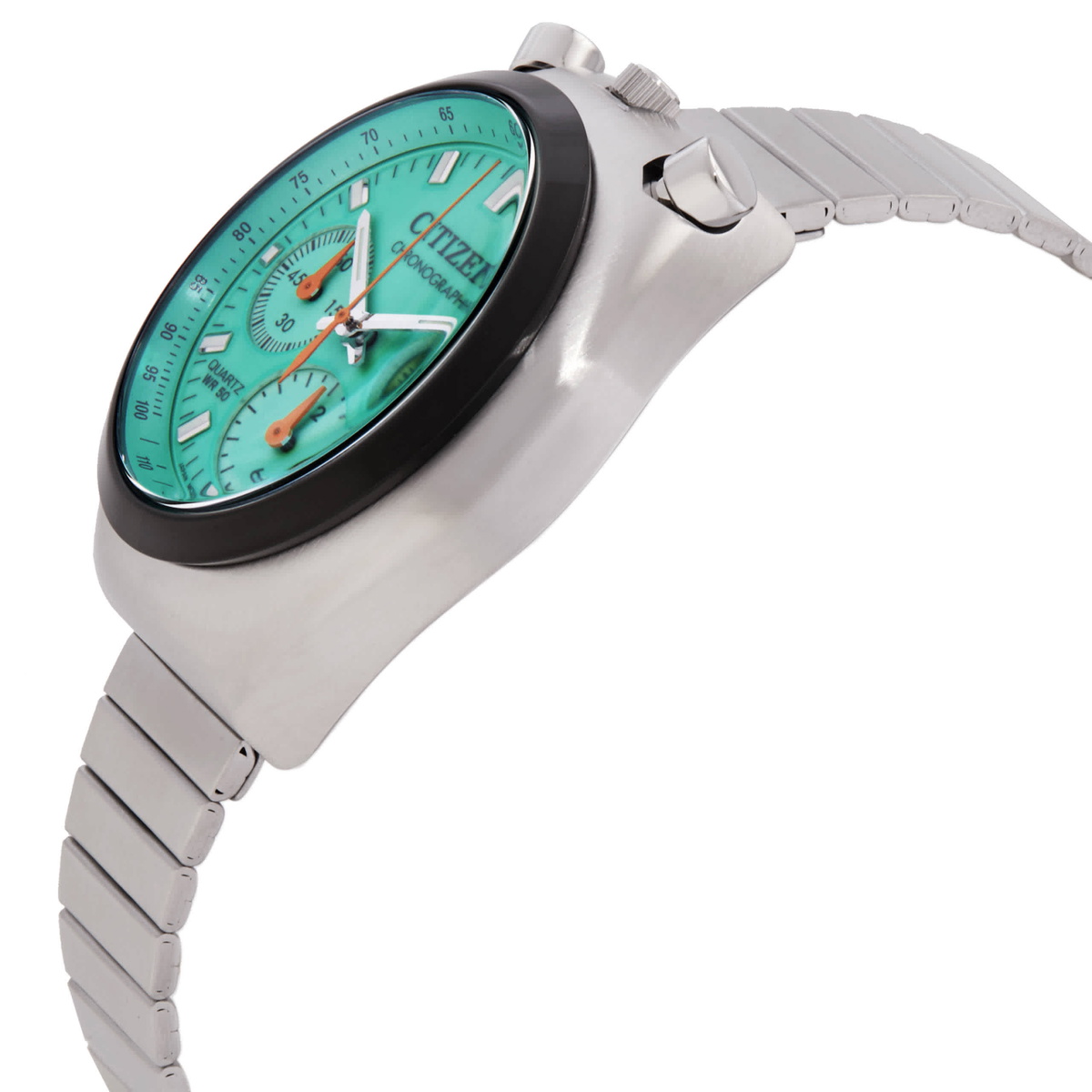 Citizen Chronograph Quartz Green Dial Mens Watch AN3660-73X