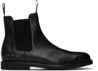 Common Projects Black Classic Chelsea Boots
