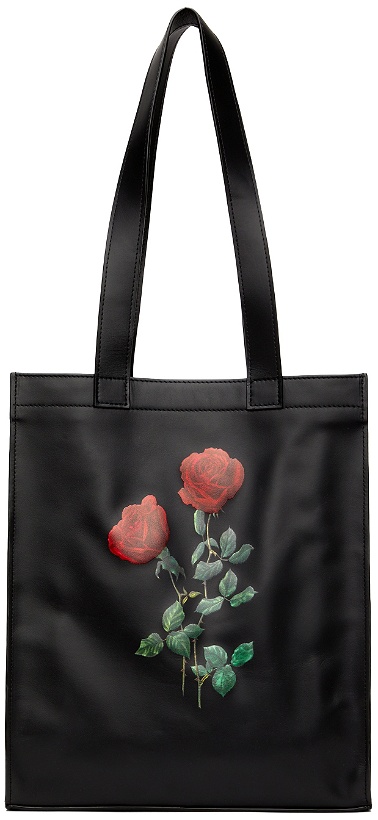 Photo: Ernest W. Baker Black Leather Tote