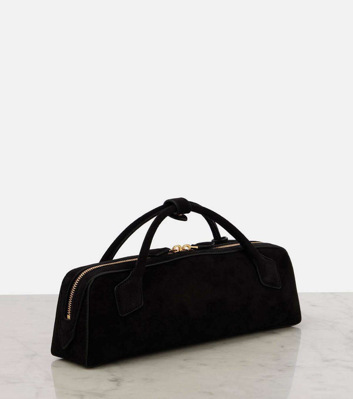 Alaïa Le Teckel leather clutch ALAÏA