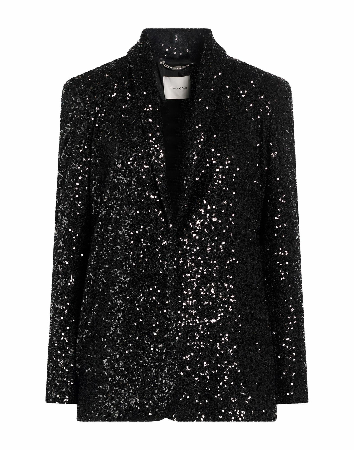 Manila Grace Womens Blazer in Black