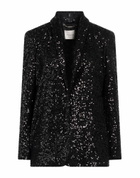 Manila Grace Womens Blazer in Black